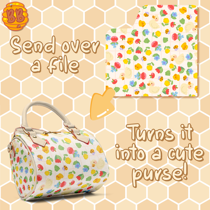 Custom Cute Crossbody Handbag, Mini Handbag, Everyday Bag