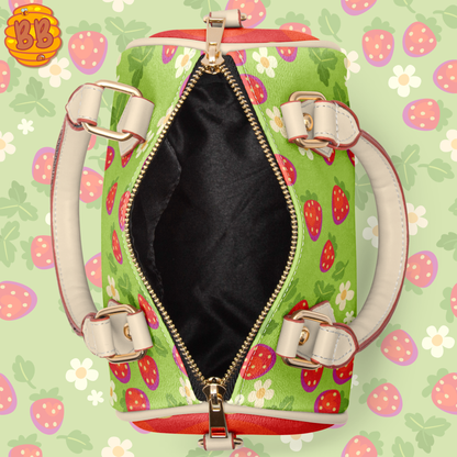 Strawberry Garden Cute Crossbody Handbag