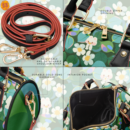 Bunny Daisy Garden Cute Crossbody Handbag